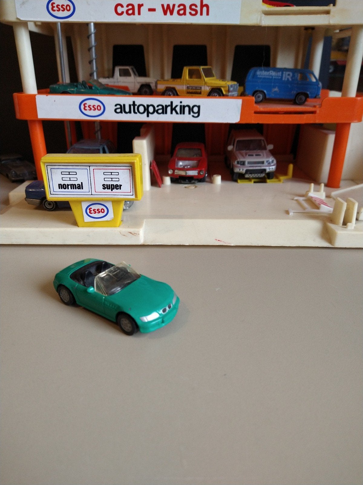 Siku BMW Z3 - Groene Miniatuur Auto, Hobby en Vrije tijd, Modelauto's | Overige schalen, Gebruikt, Ophalen of Verzenden