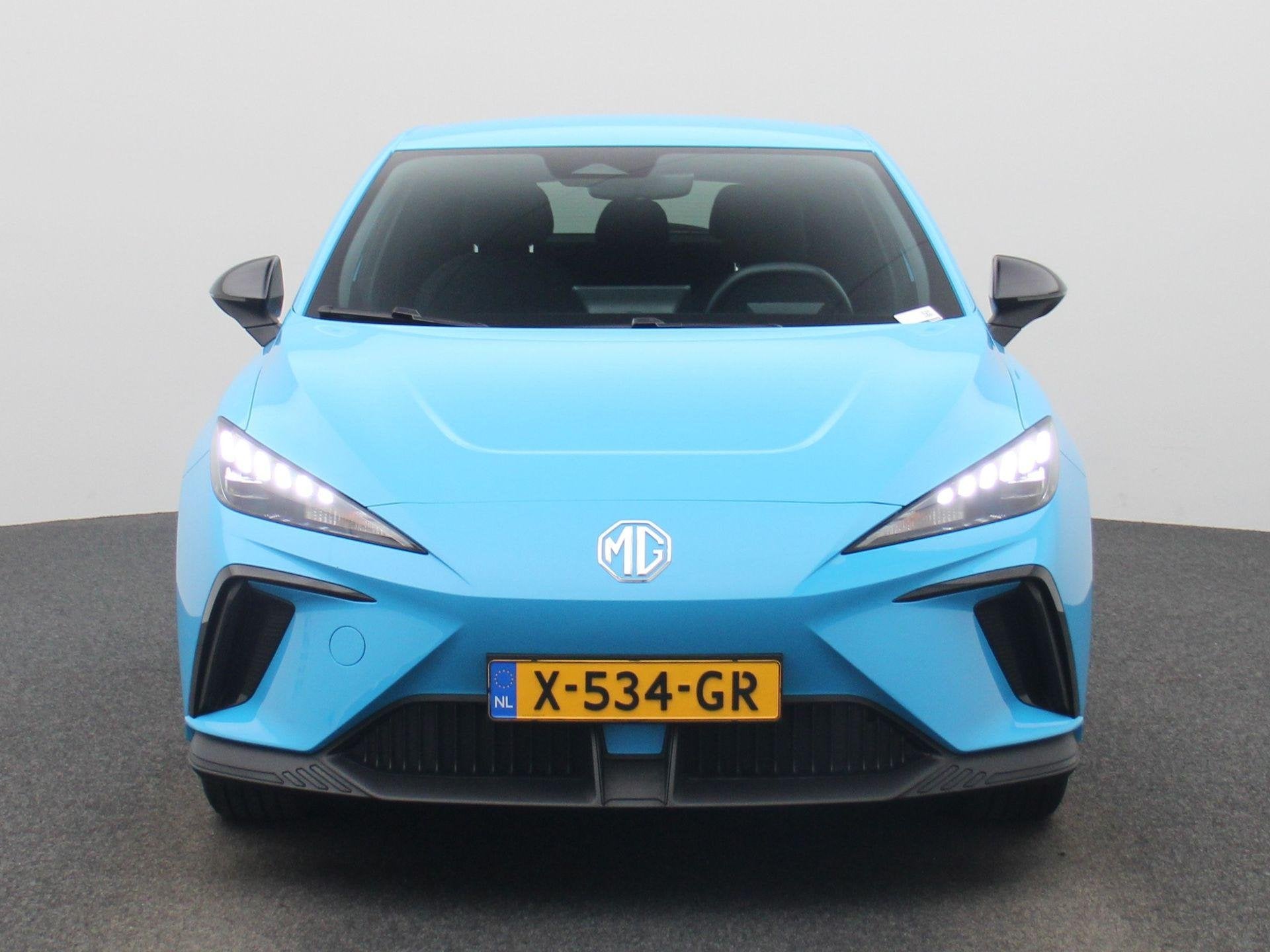 MG MG4 Electric Comfort 64 kWh | SOH 94,1% | APPLE CARPLAY -, Auto's, Automaat, 12 maanden, Gebruikt, Blauw