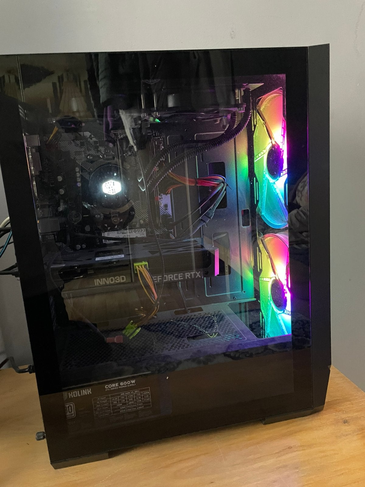 pc met RTX 3060 en Ryzen 7 5700X, Computers en Software, Desktop Pc's, Virtual Reality, Ophalen of Verzenden, Zo goed als nieuw