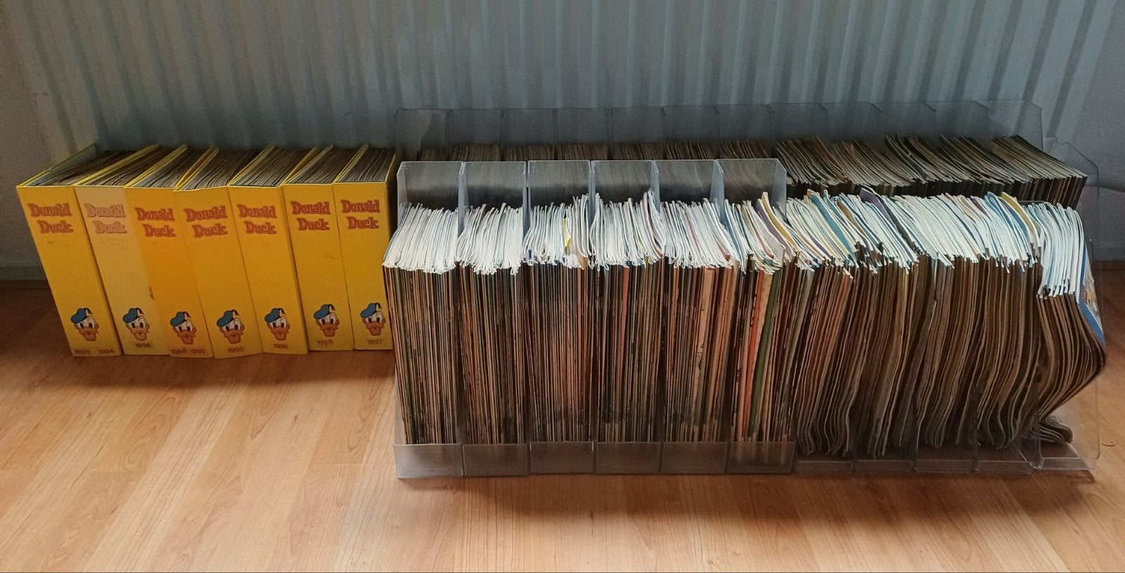 Grote verzameling Donald Duck's (1993-2019), Meerdere stripboeken, Ophalen, Gelezen