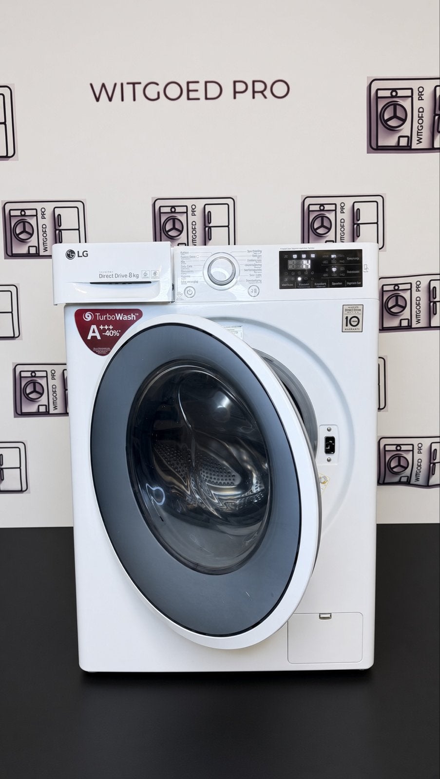 LG Direct Drive Wasmachine A+++-40% TURBOWASH 8kg ZGAN!, Witgoed en Apparatuur, LG, Energieklasse A of zuiniger, LG, Ophalen of Verzenden