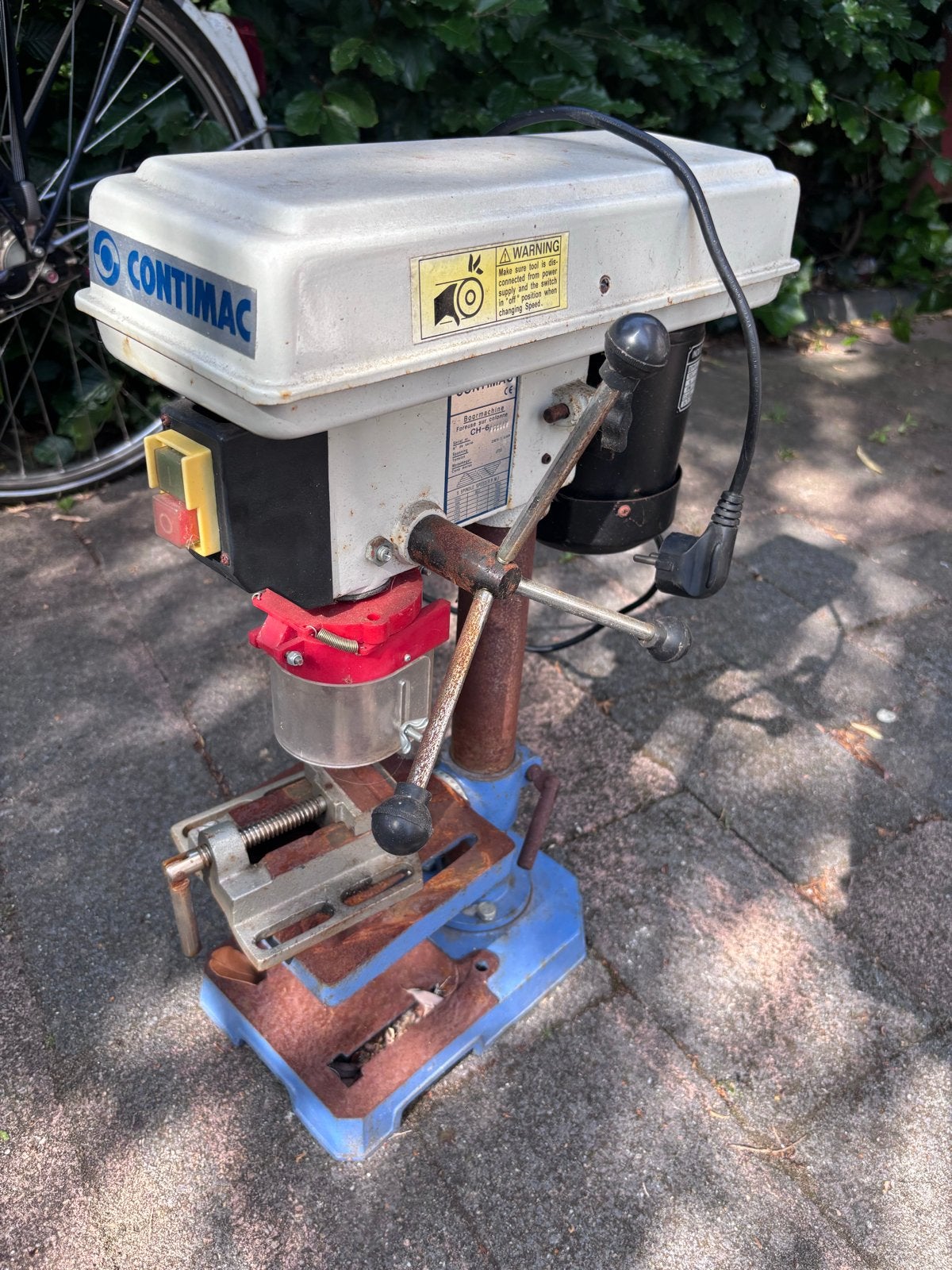 Contimac Kolomboormachine CH-6 - Gebruikt, Ophalen of Verzenden, Gebruikt, Minder dan 400 watt, Kolomboormachine