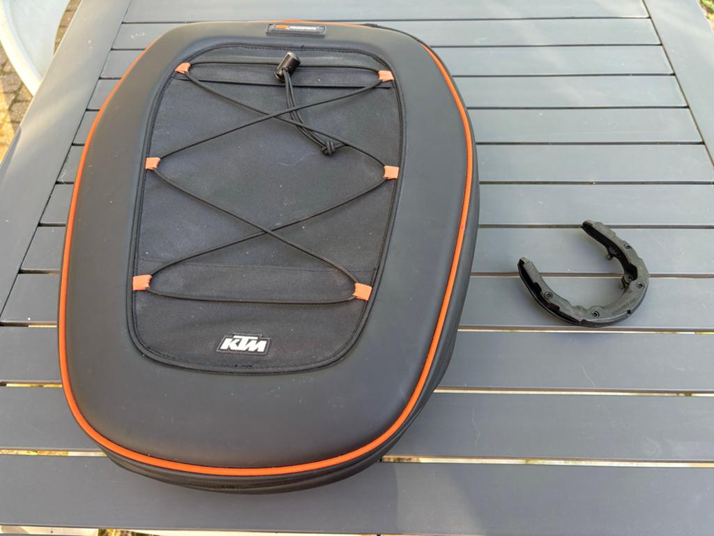 KTM QUICK-LOCK TAS ACHTEROP / ZADELTAS / REAR BAG, Ophalen of Verzenden, Zo goed als nieuw