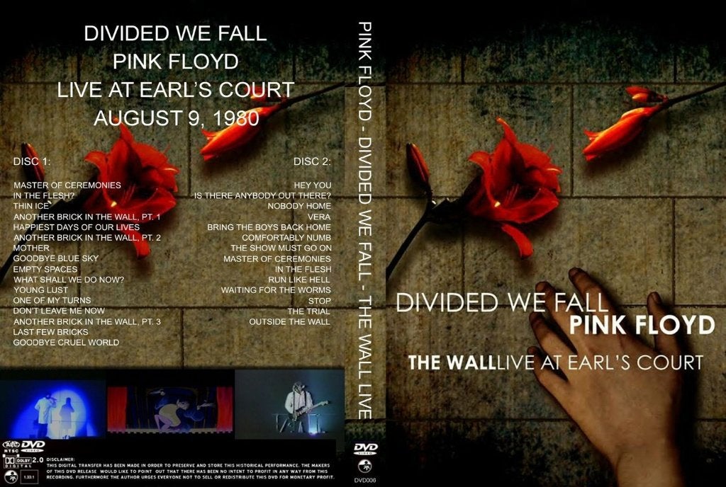Pink Floyd Divided We Fall 1980, Alle leeftijden, Verzenden, Nieuw in verpakking, Concert