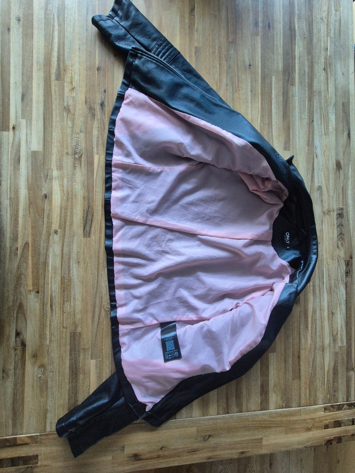 Sky leren jasje zwart Only maat 38, Kleding | Dames, Maat 38/40 (M), Only, Zwart, Ophalen of Verzenden