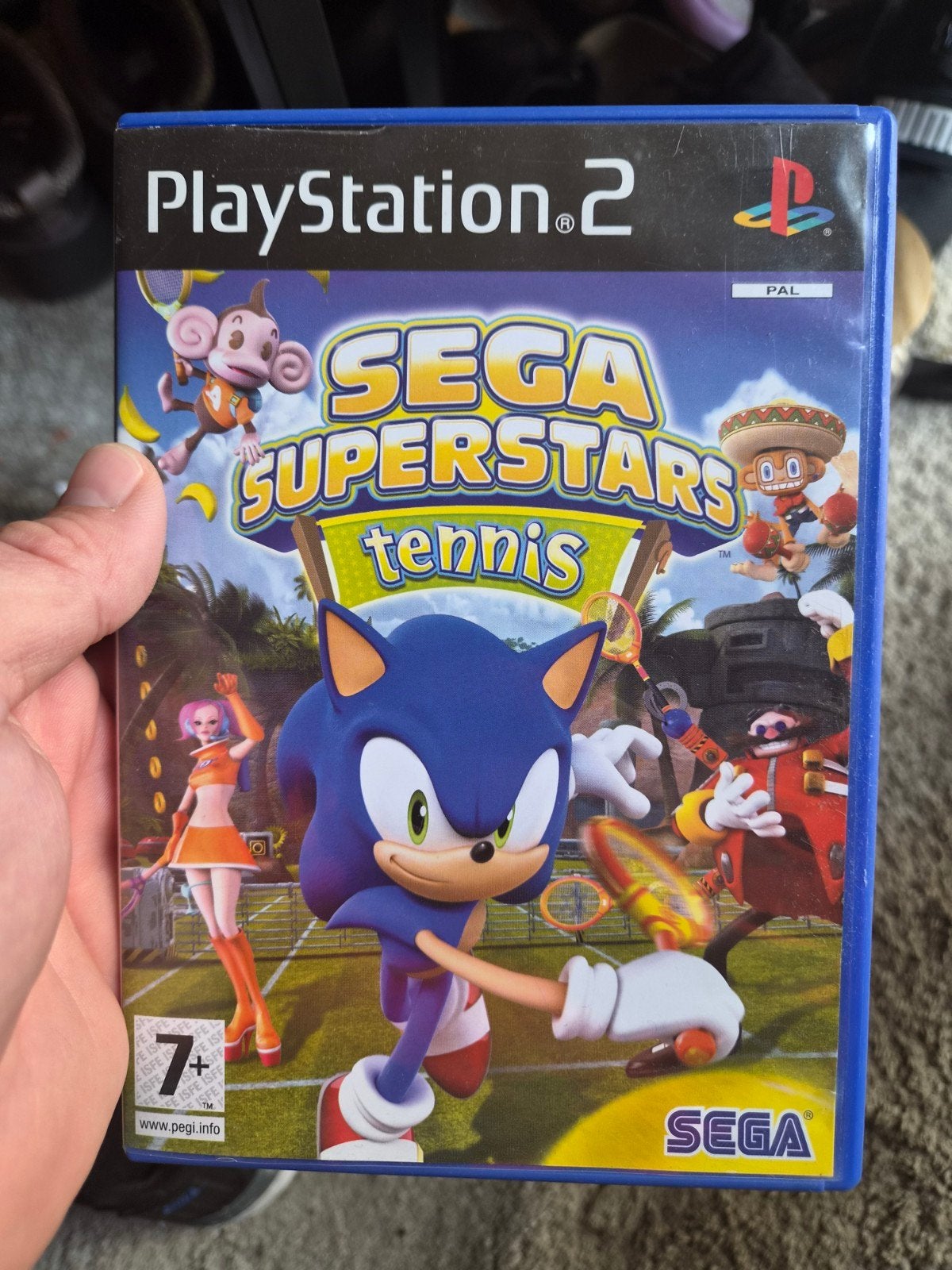 Sega Superstars Tennis - PlayStation 2 (PS2), Ophalen, Gebruikt, 2 spelers, Eén computer