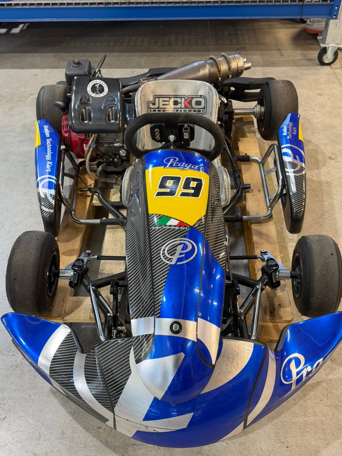 Kart met Honda motor - Praga chassis 160cc, Ophalen, Gebruikt, Kart