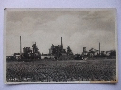 P300 IJmuiden - Hoogovens - 1938, Verzenden, 1920 tot 1940, Gelopen, Noord-Holland