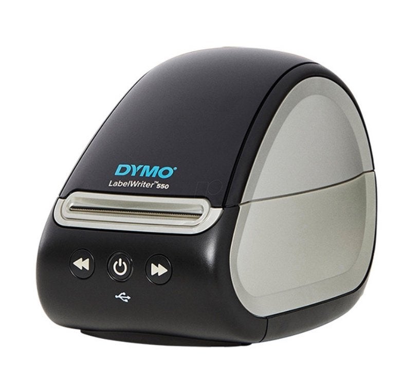 Dymo LabelWriter 550 labelprinter + labels, Computers en Software, Labelprinters, Ophalen of Verzenden, Zo goed als nieuw, DYMO