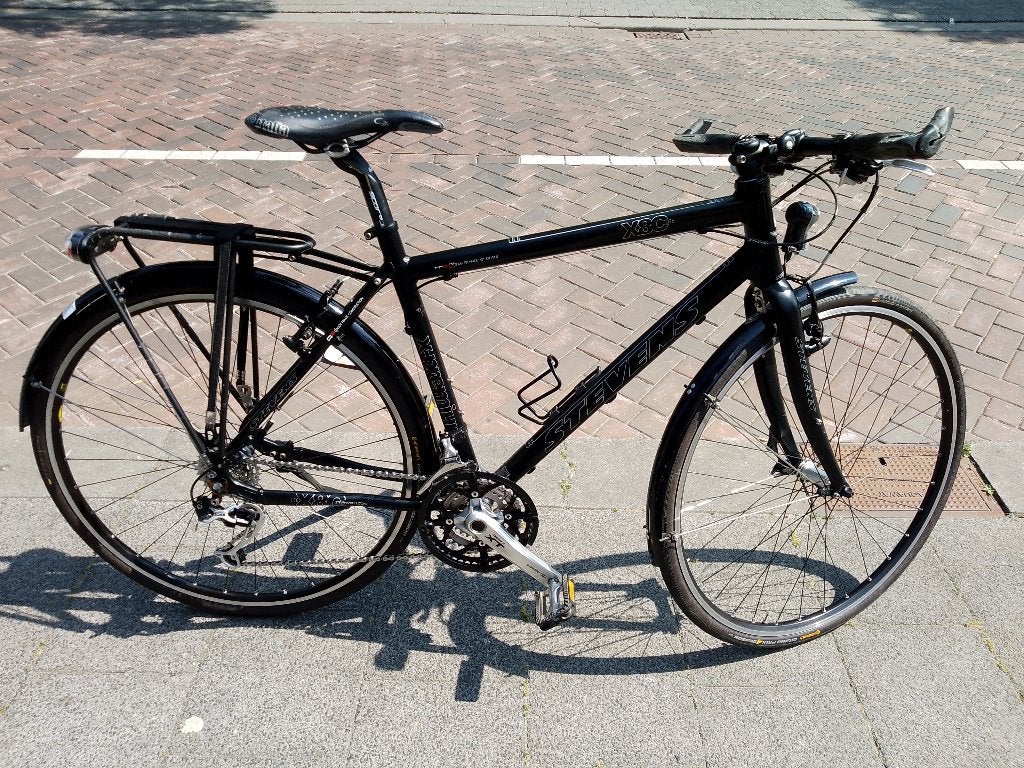 Stevens X8C Lite h52 herenfiets /tourfiets, Fietsen en Brommers, Fietsen | Heren | Herenfietsen, -, Stevens, -, Versnellingen