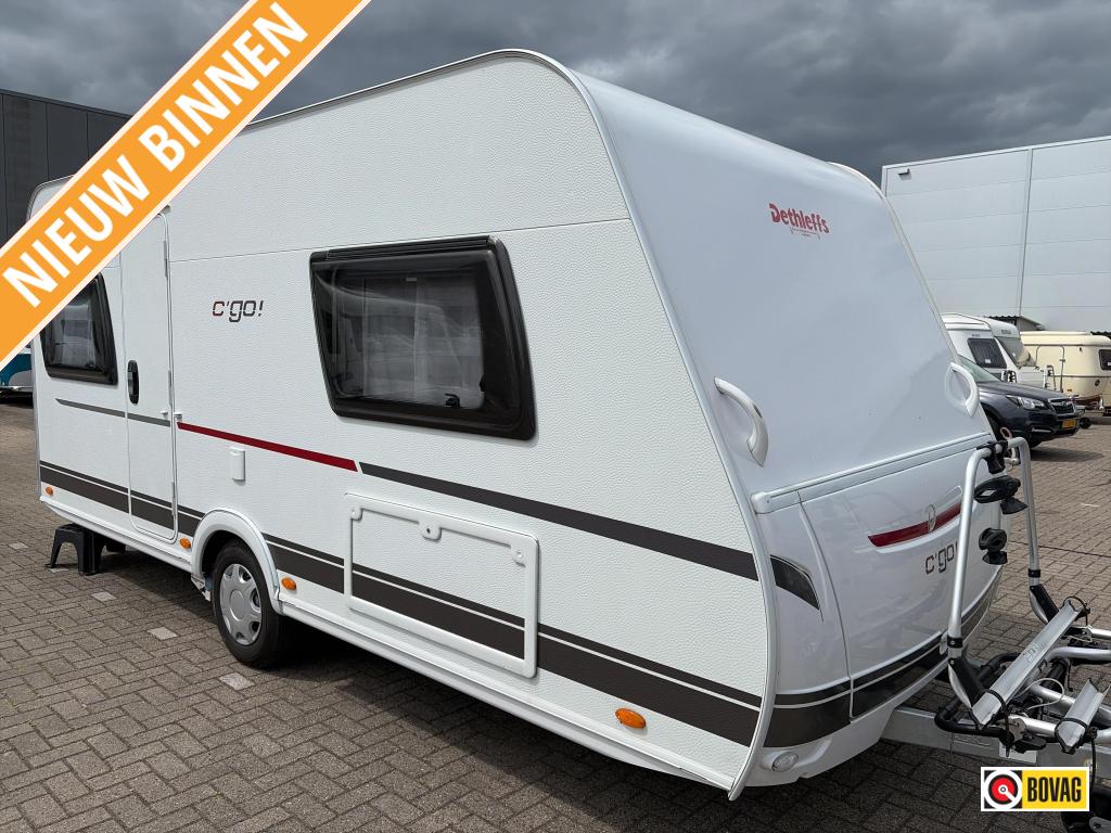 Dethleffs C'Go 475 FR 2021 NET BINNEN,COMPLEET, Caravans en Kamperen, Caravans, Bedrijf, Dethleffs, 5 tot 6 meter, Tot en met 4