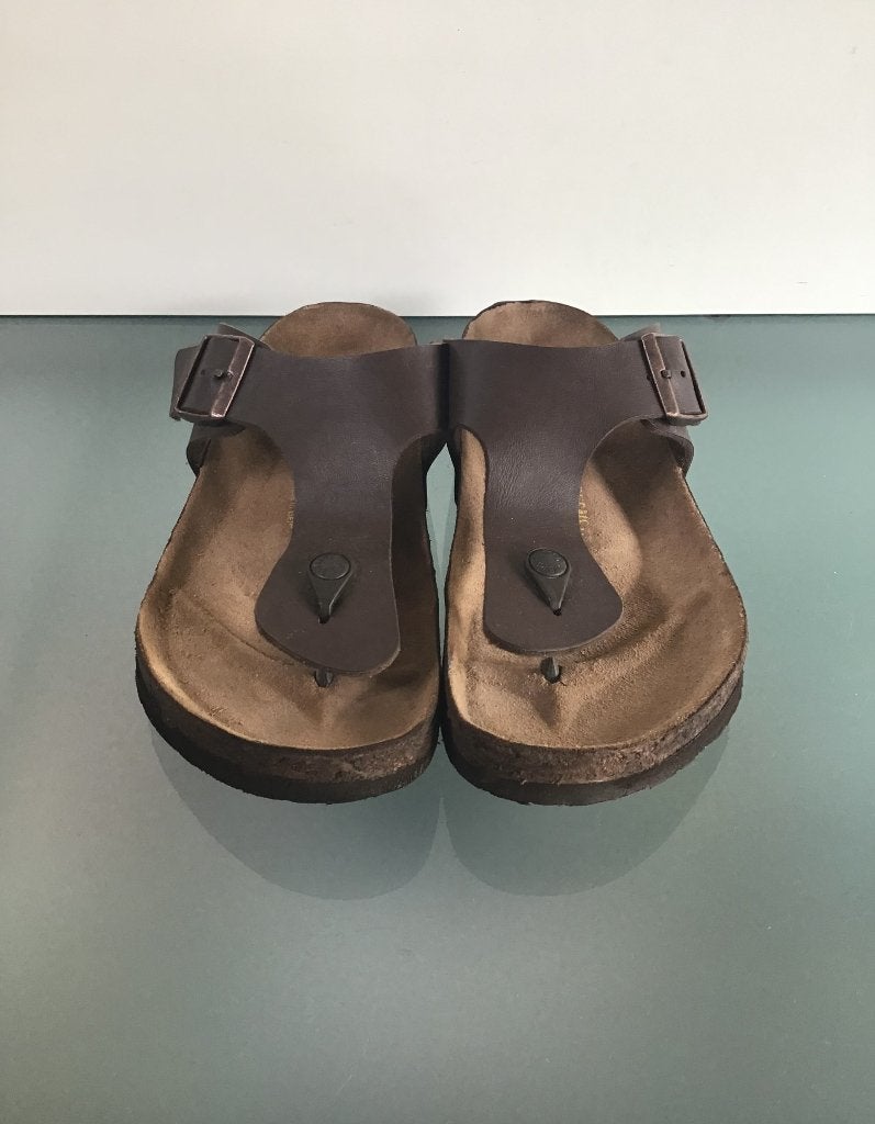 Birkenstock 41 Ramses | bruine slippers | Gratis verzenden, Slippers, Bruin, Verzenden, Zo goed als nieuw