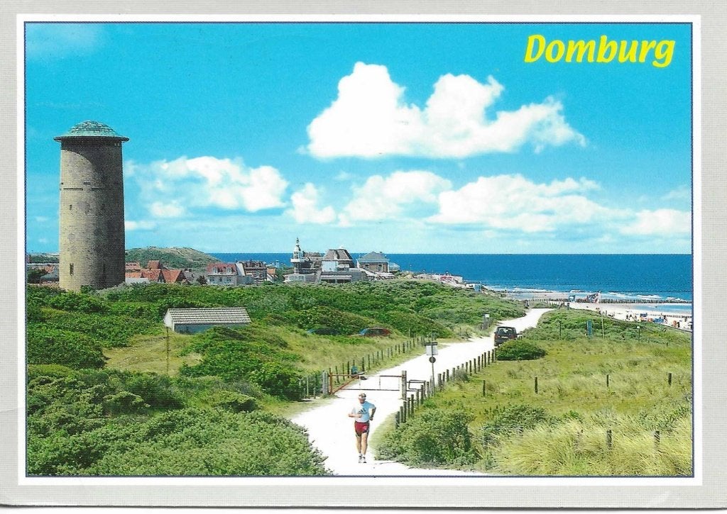 Domburg- -Panorama., Verzenden, 1980 tot heden, Gelopen, Zeeland