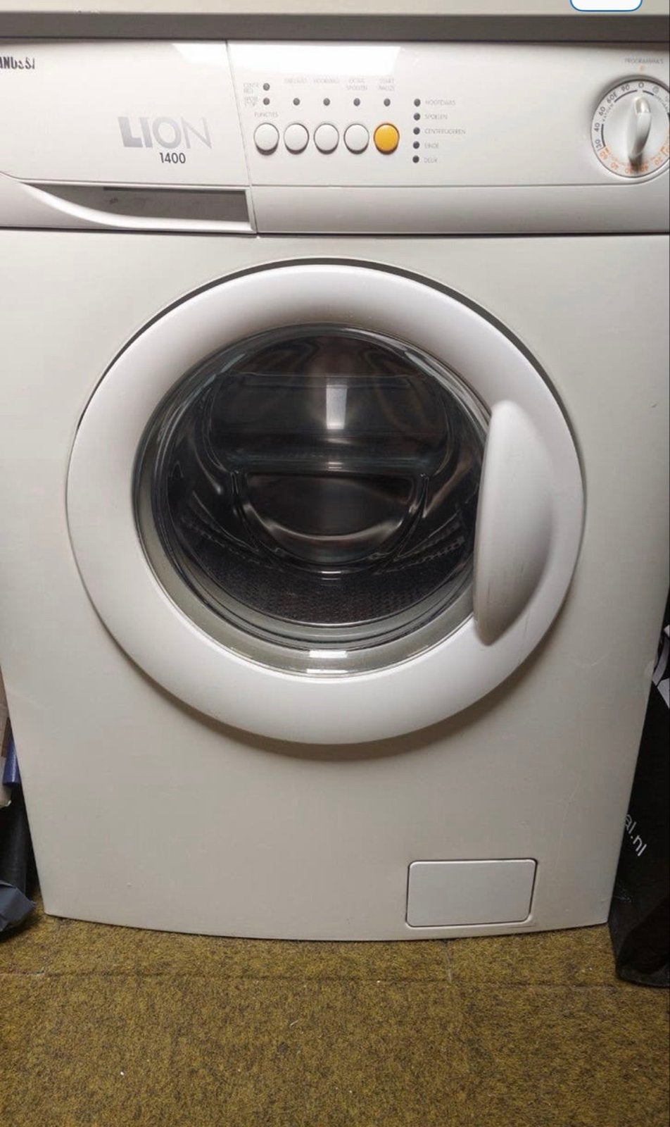 Zanussi Lion 1400 Wasmachine - Goede Staat, Ophalen, Gebruikt, Voorlader, 85 tot 90 cm