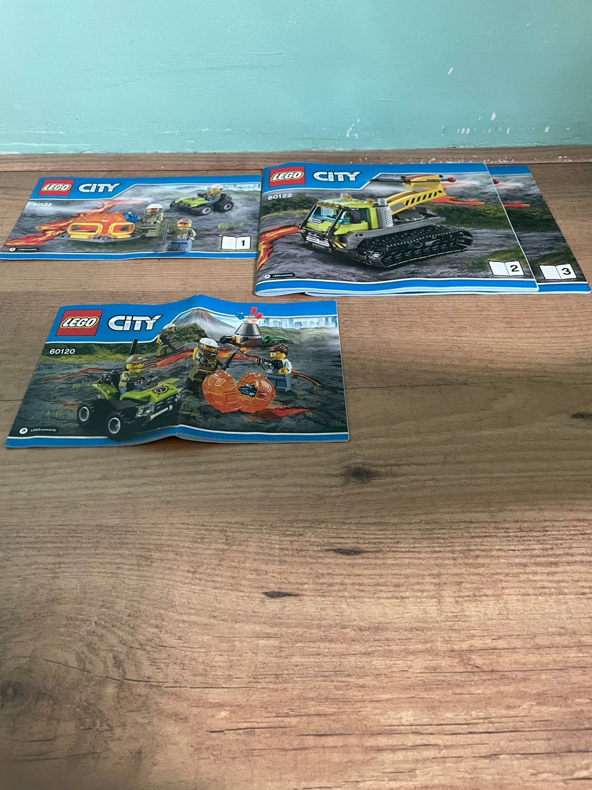 Vulkaan starterset (60120) en Vulkaan crawler (60122), Kinderen en Baby's, Ophalen of Verzenden, Lego