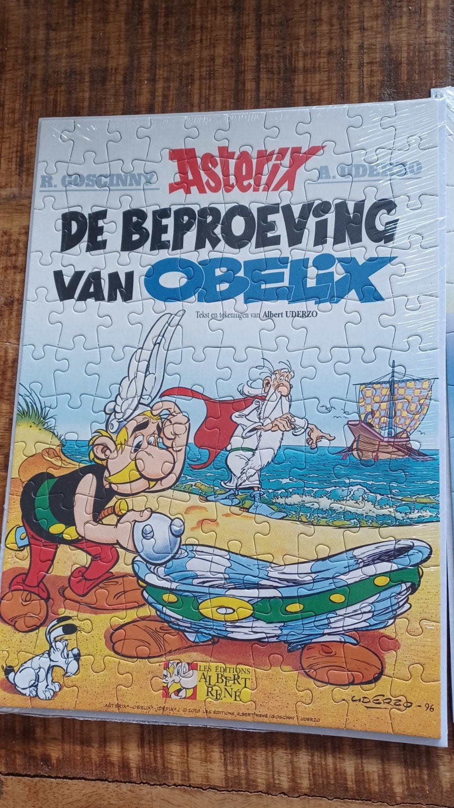 Asterix en Obelix Puzzels - 60 jaar Asterix (6 stuks), Ophalen of Verzenden, Asterix en Obelix, Nieuw, Boek of Spel