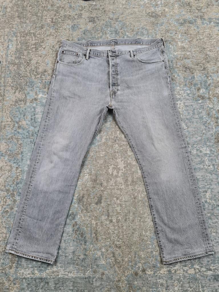 Levi's 501 W40 L32 Straight STRETCH Bronno4032 Grijs, W36 - W38 (confectie 52/54), Levi Strauss Nederland, Ophalen of Verzenden