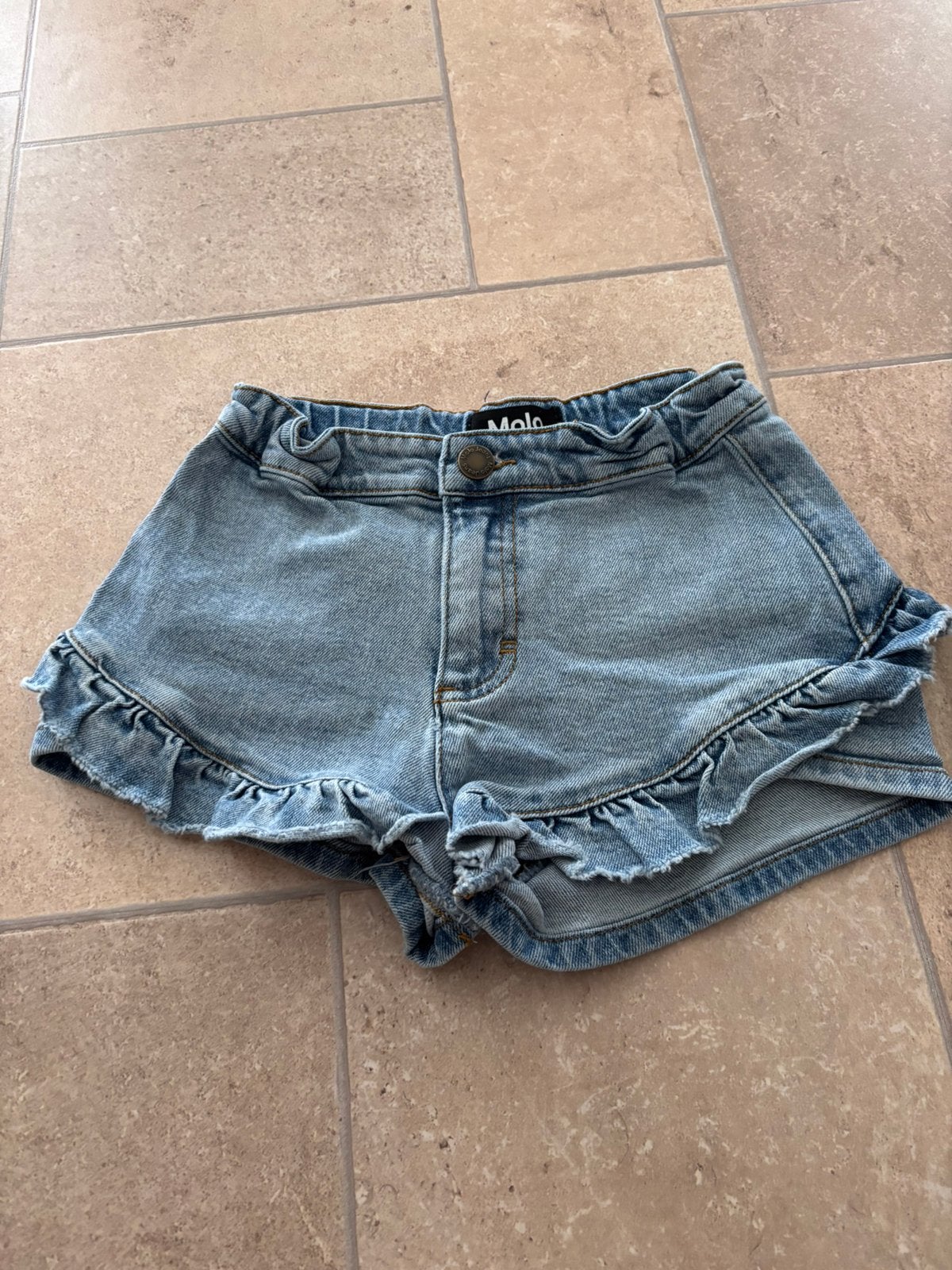Molo korte spijker broek maat 146, Broek, Meisje, Ophalen of Verzenden, E