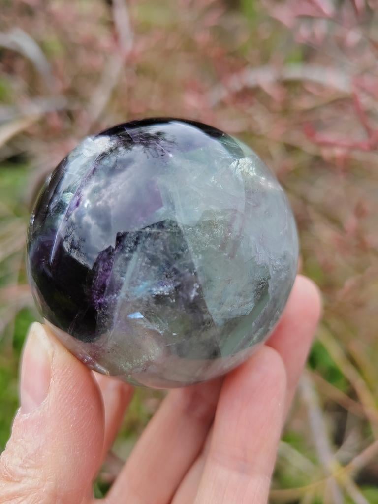 Fluoriet bol 55 mm, Ophalen of Verzenden, Mineraal