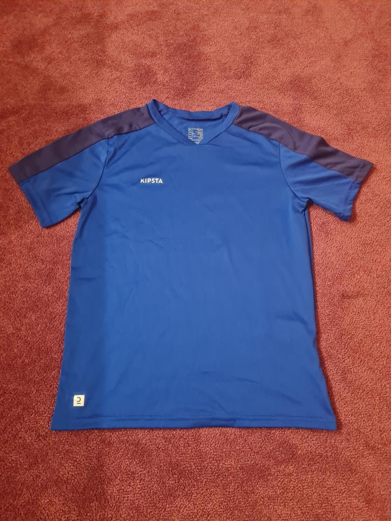 Blauw kipsta voetbalshirt 10-11 jaar 141-150 cm, Blauw, Kipsta, Overige maten, Ophalen of Verzenden