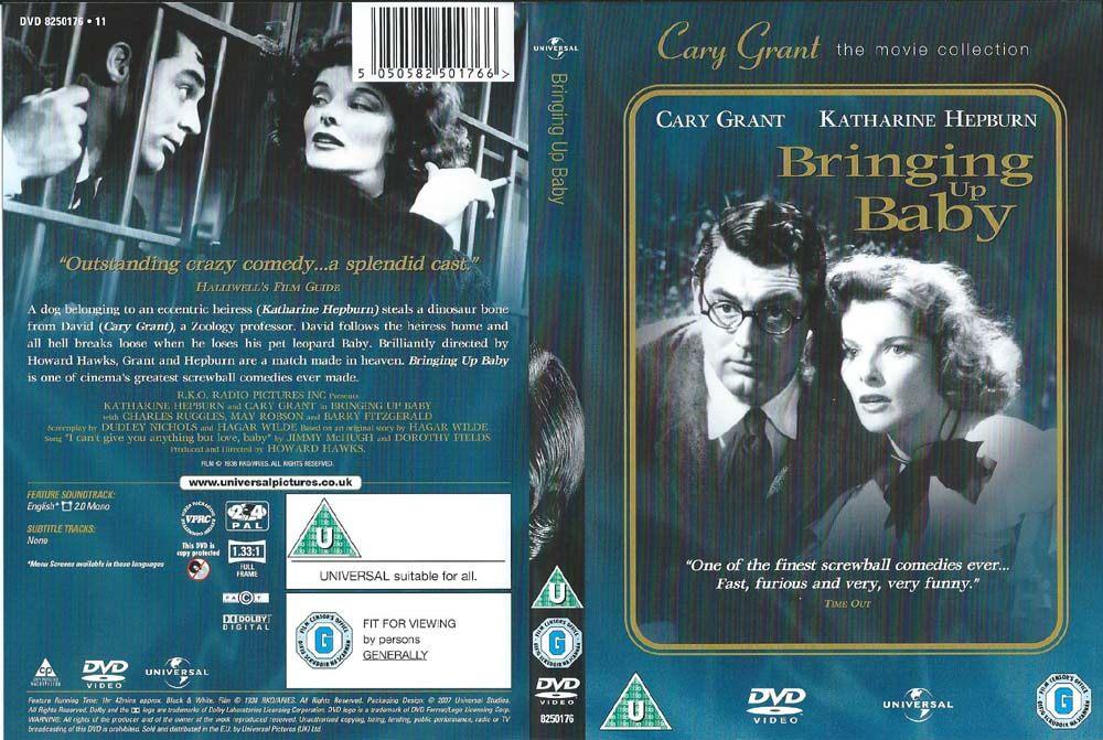 Bringing up Baby 1938 DVD met Cary Grant, Katherine Hepburn, Ophalen of Verzenden, Zo goed als nieuw, Komedie, Alle leeftijden