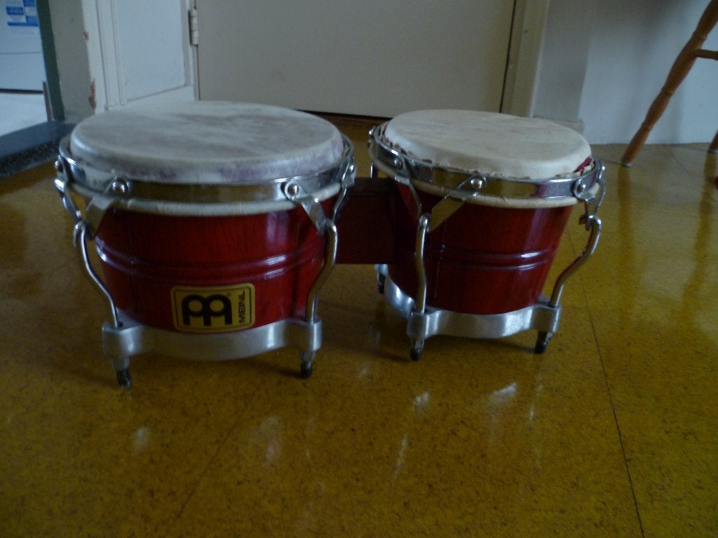 Meinl bongo's, Ophalen, Gebruikt, Trommel