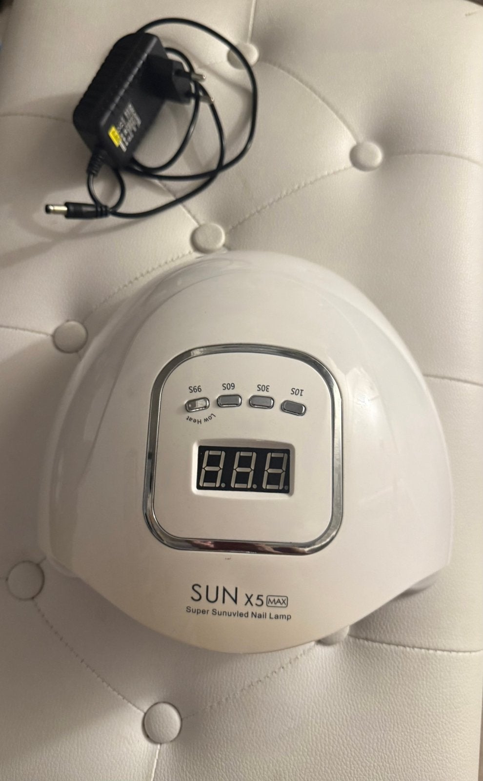 SUN X5 MAX 80W UV LED Nagellamp, Ophalen of Verzenden, Zo goed als nieuw