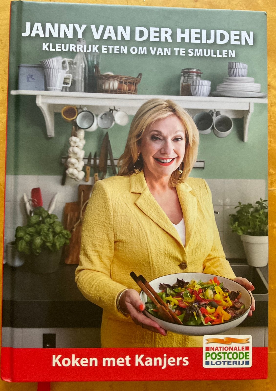 Janny van der Heijden: kleurrijk eten om van te smullen, Ophalen of Verzenden, Zo goed als nieuw, Nederland en België