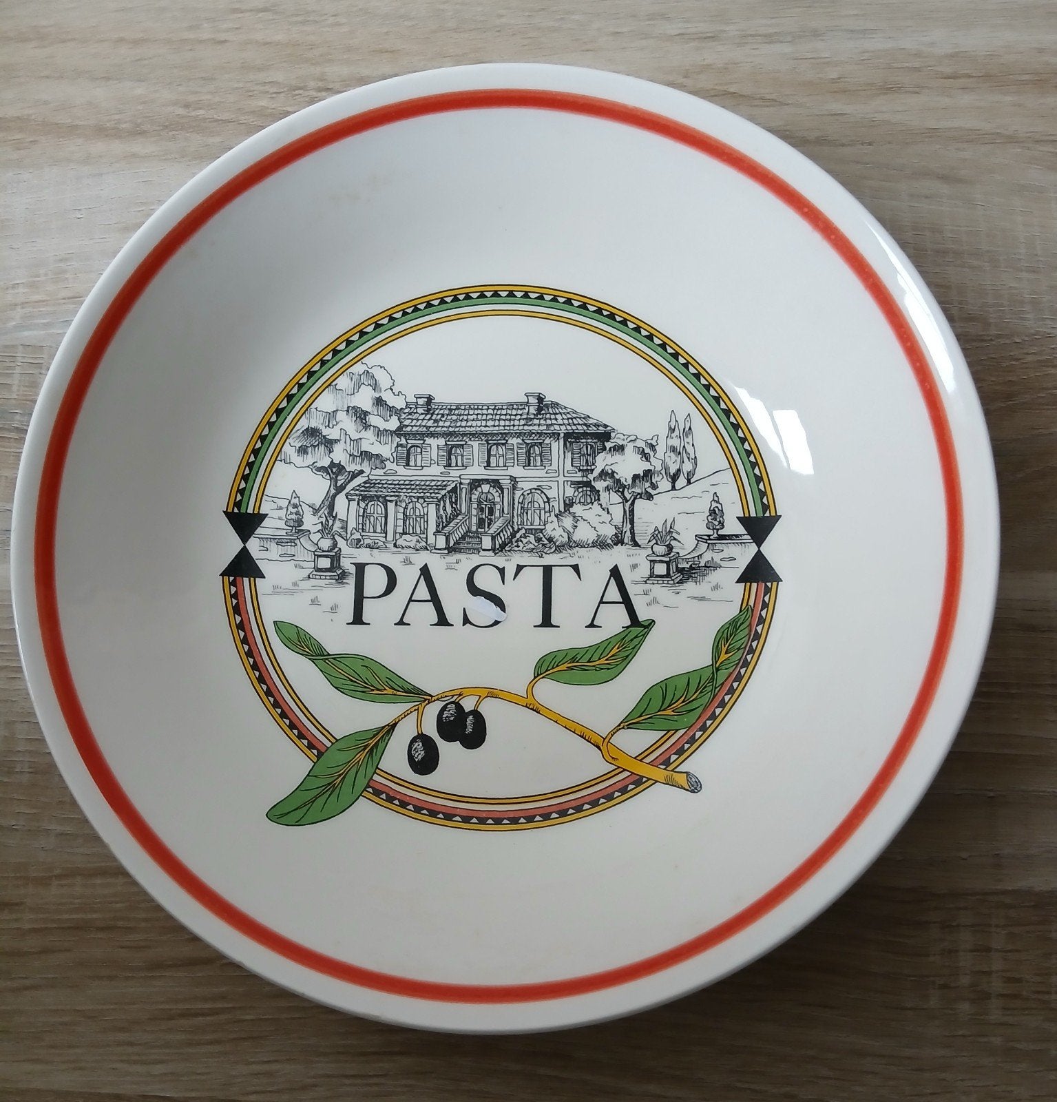 Pasta Set 5 Delig Ironstone Made In Italy Vintage, Antiek en Kunst, Ophalen of Verzenden