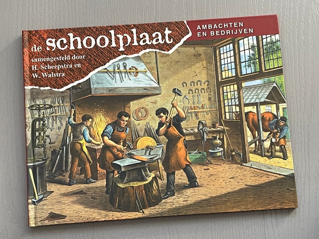 De Schoolplaat - Ambachten en Bedrijven - 2010, Antiek en Kunst, Ophalen of Verzenden, Geschiedenis