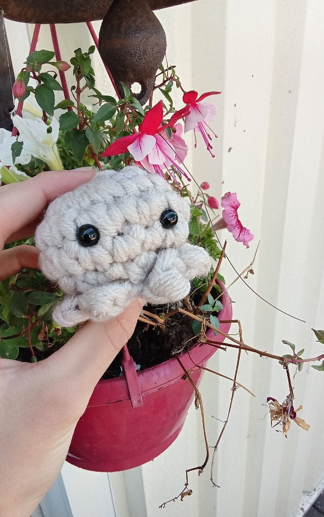Gehaakte Octopus Sleutelhanger - Handgemaakt, Verzenden, Nieuw, Knuffel of Figuurtje