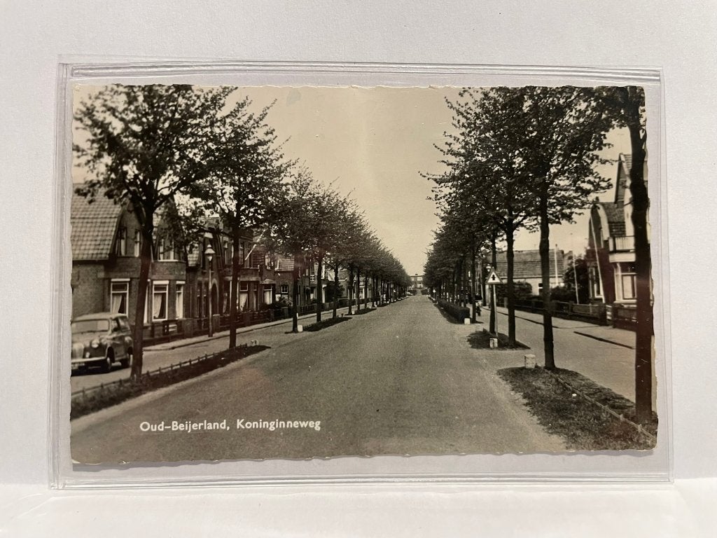 Oud Beijerland - Koninginneweg, Verzenden, 1960 tot 1980, Gelopen, Zuid-Holland