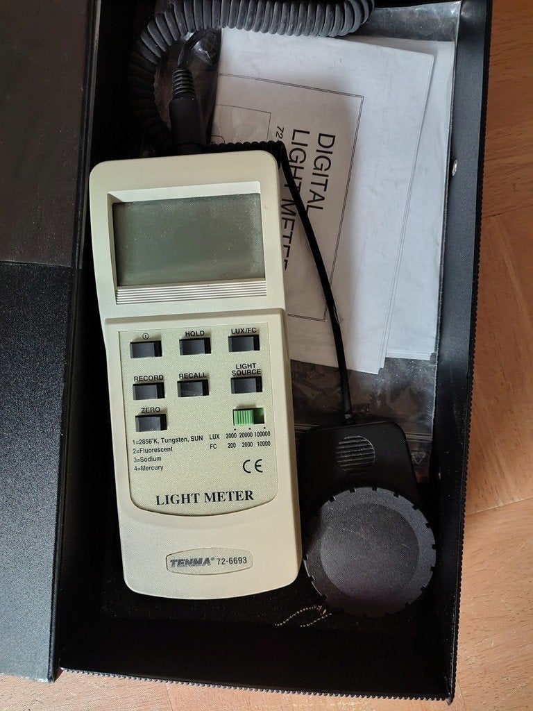 lichtmeter, Ophalen of Verzenden, Gebruikt