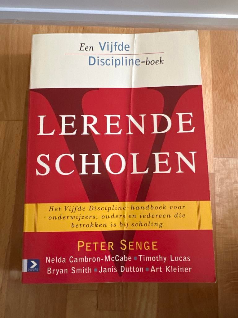 Lerende Scholen - Peter Senge (Zo goed als nieuw), Ophalen of Verzenden, Gamma, Zo goed als nieuw, Overige niveaus