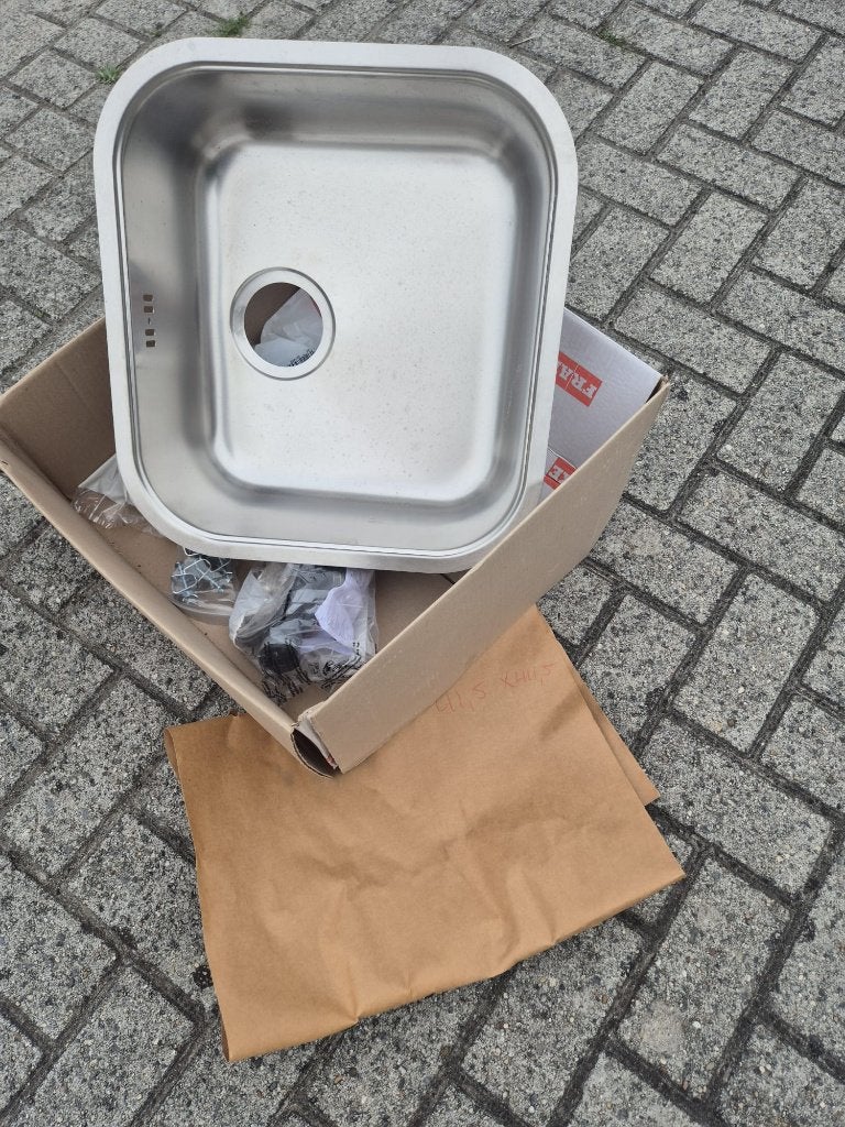 inbouw spoelbak van Franke, Minder dan 50 cm, Nieuw, Ophalen of Verzenden, Minder dan 100 cm