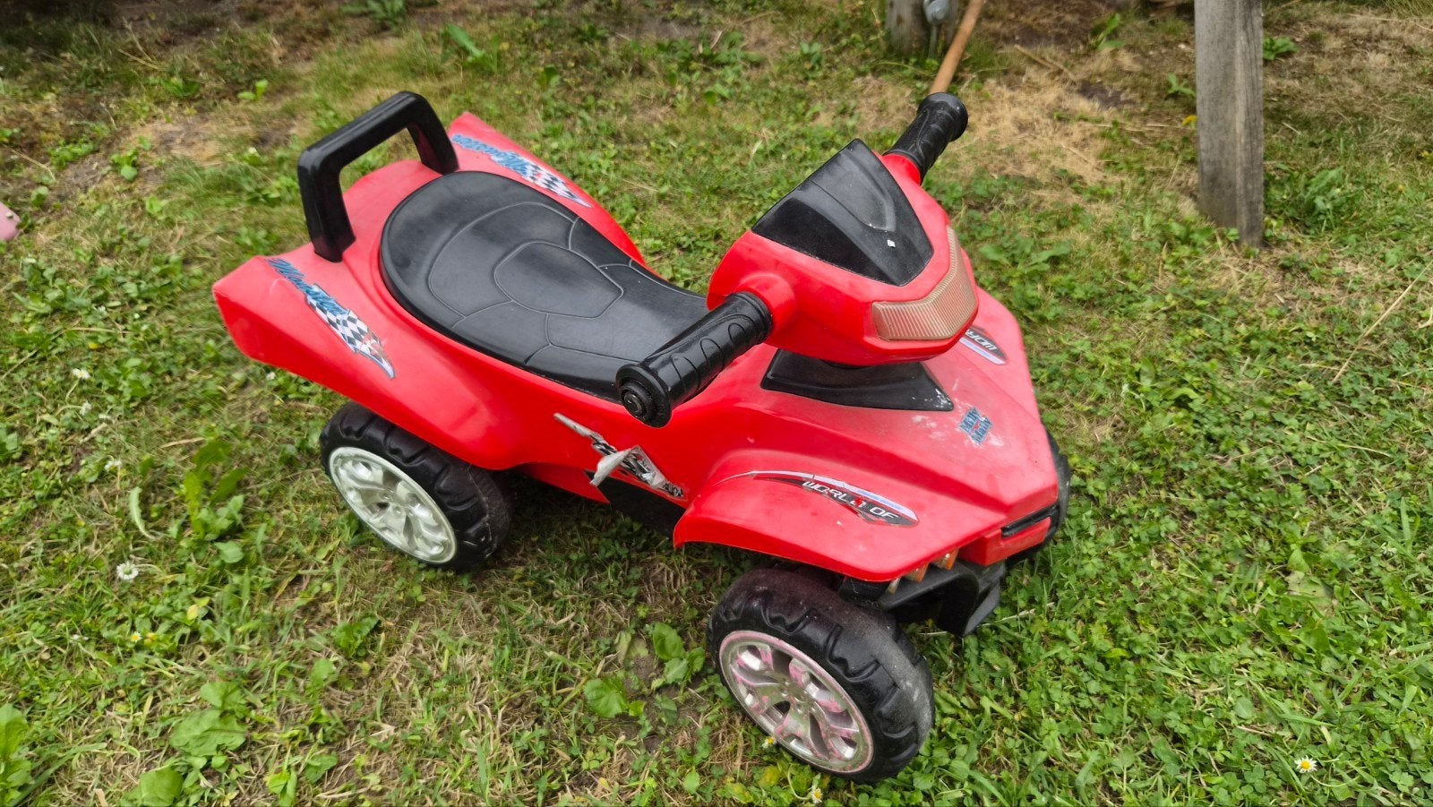 Rode loopauto quad met geluid, Ophalen, Gebruikt