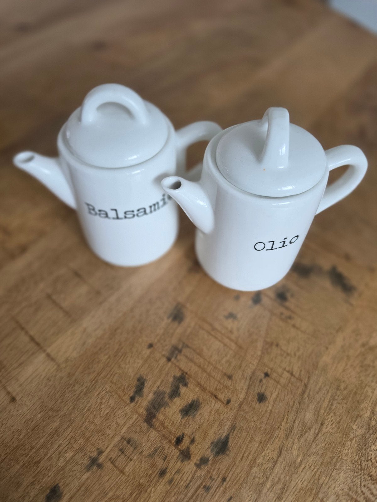 Riviera Maison Olie en Balsamico Kannetjes, Ophalen, Zo goed als nieuw