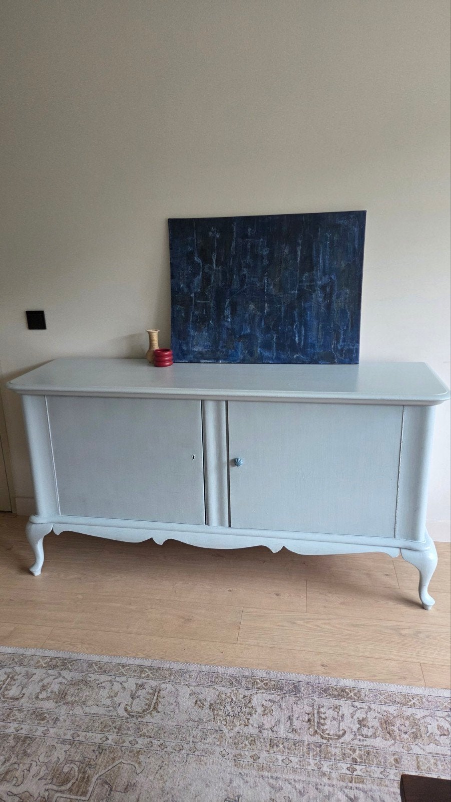 Dressoir modern/vintage uitstraling, Ophalen, Gebruikt, 150 tot 200 cm, 25 tot 50 cm