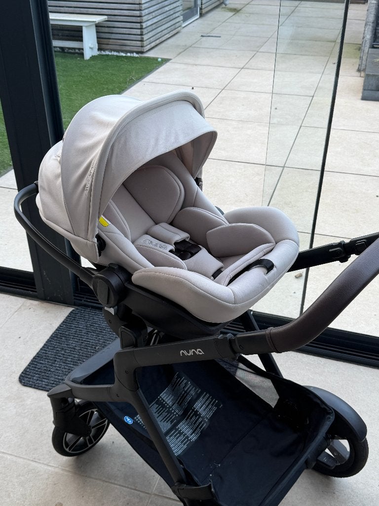 Nuna kinderwagenset compleet — 3-in-1 systeem, Gebruikt, Met autostoeltje, Combiwagen, Ophalen
