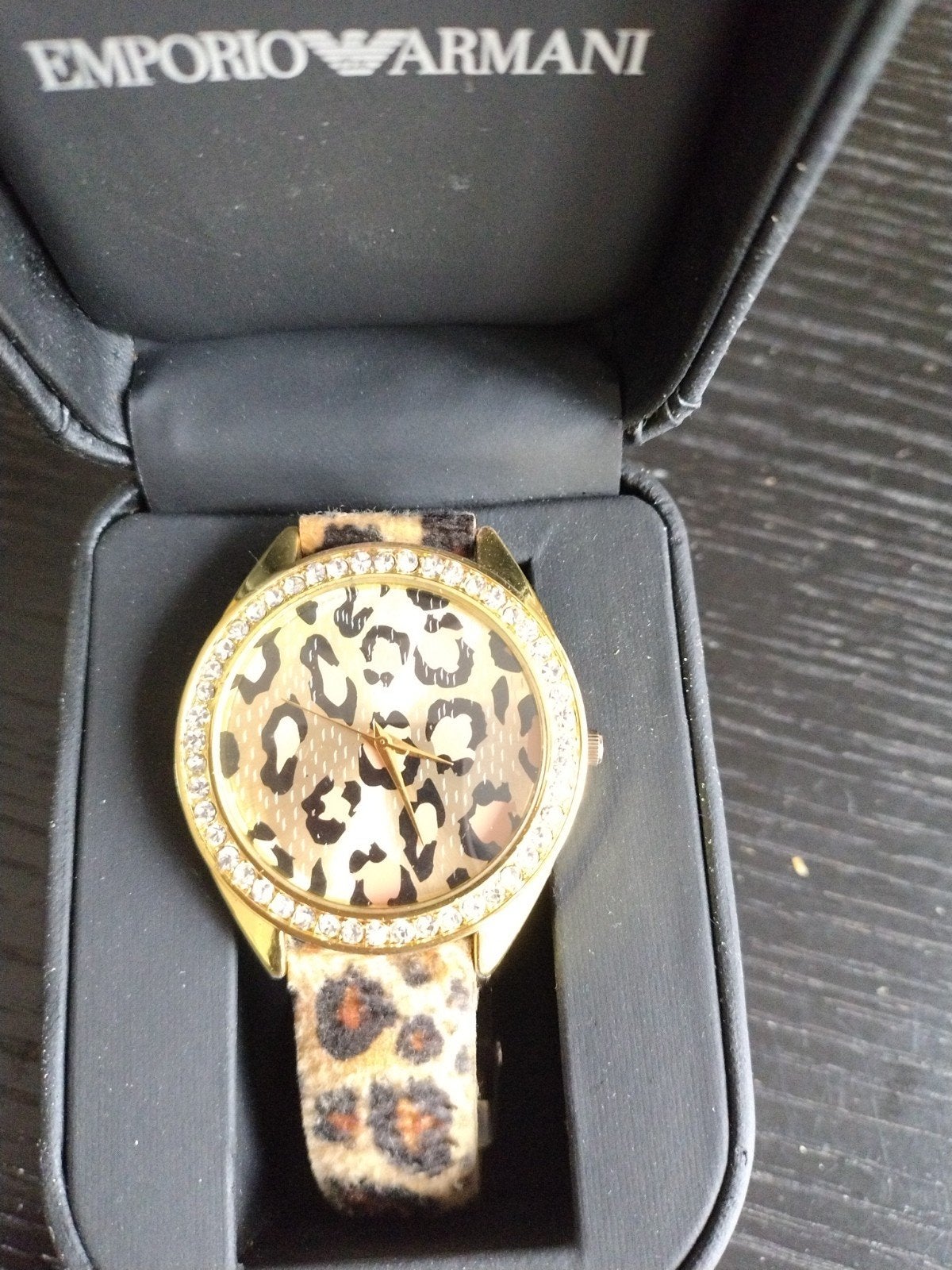 Leuk horloge met prachtige steentjes, Ophalen of Verzenden, Zo goed als nieuw, Overige merken