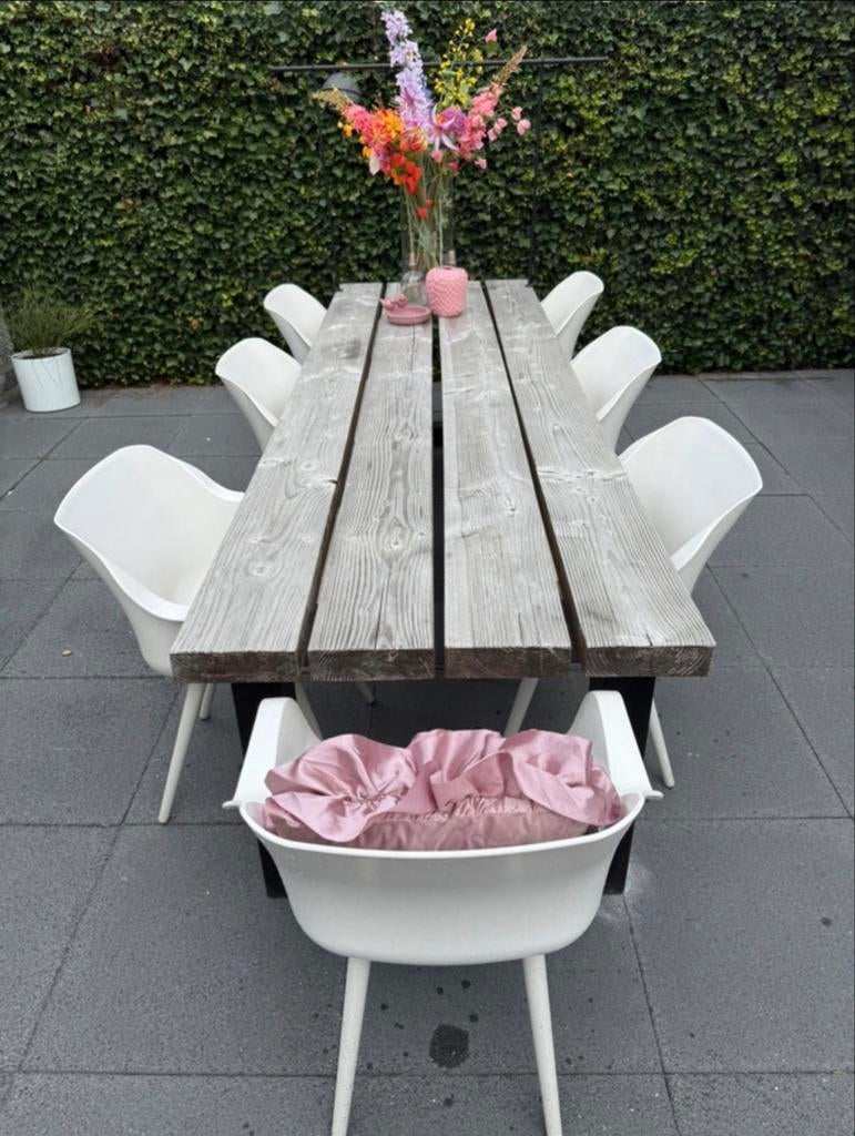 Hartmann Kuipstoelen - Set van 7, Ophalen, Gebruikt, Kunststof