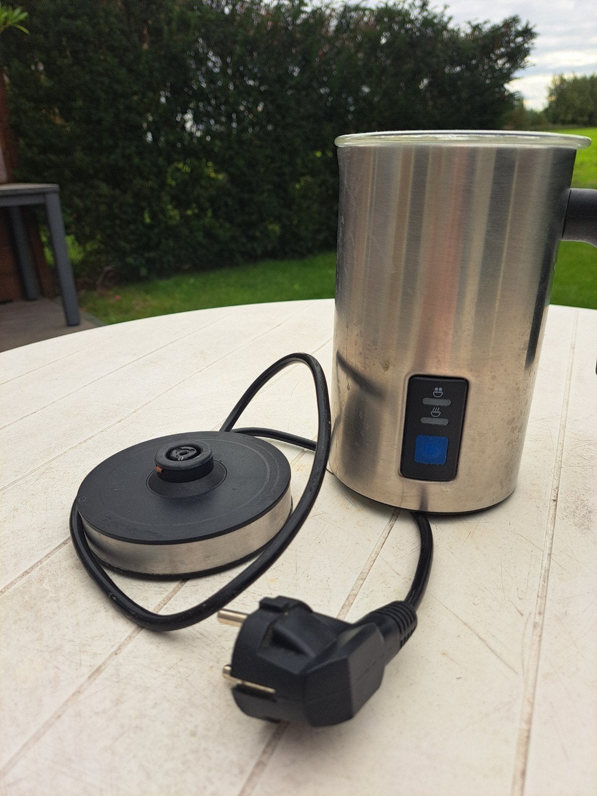 Hema Melkopschuimer - RVS - Perfect voor cappuccino en latte, Ophalen, Afneembaar waterreservoir, Gebruikt, Overige modellen