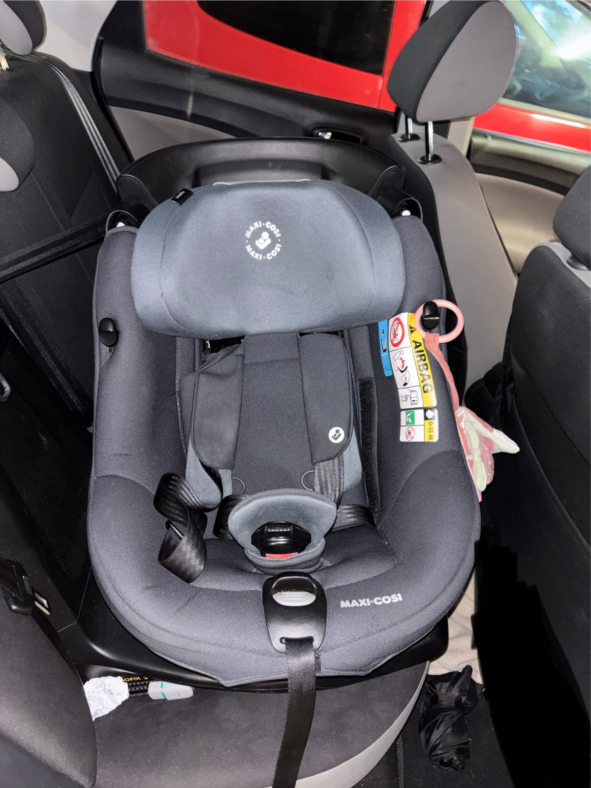 Maxi Cosi AxissFix i-Size 360 draaibare autostoel Isofix, Kinderen en Baby's, Ophalen, Gebruikt, 0 t/m 18 kg, Verstelbare rugleuning