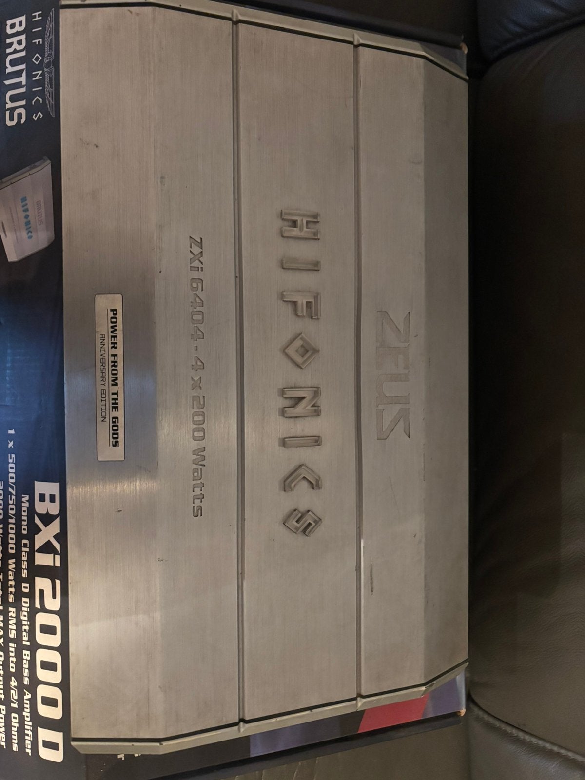 Hiftronics versterker 4 x200 watt, Ophalen of Verzenden, Nieuw