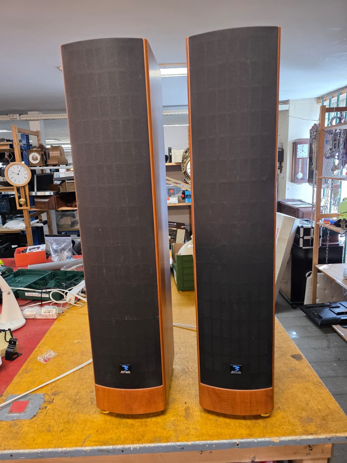 2 BOXEN Chorus 715  JM Lab - WD014, Stereo speakers, Gebruikt, 120 tot 150 watt, X