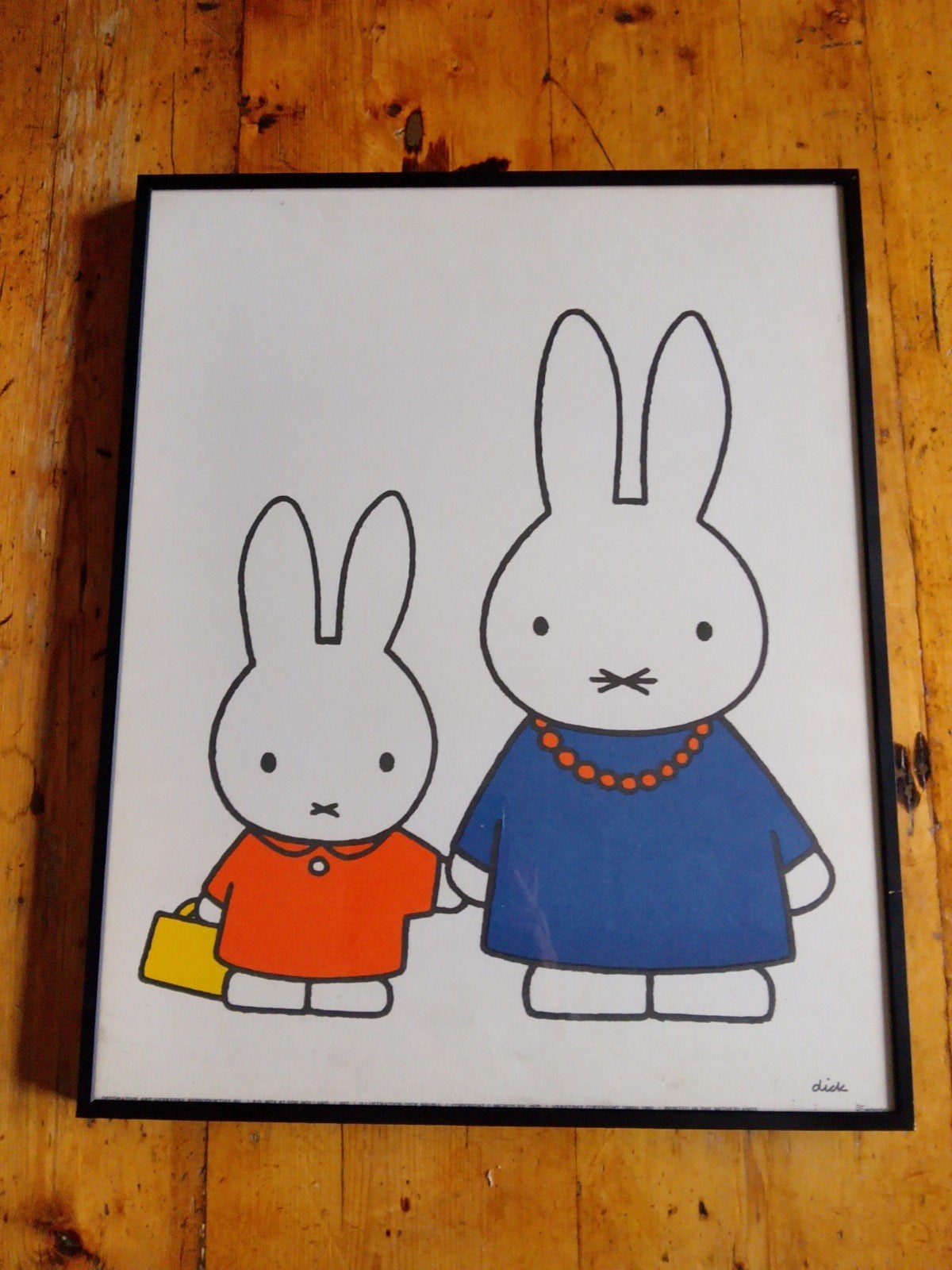 Nijntje en moeder konijn print - Dick Bruna, Ophalen, 50 – 75, Minder dan 50 cm, Gebruikt