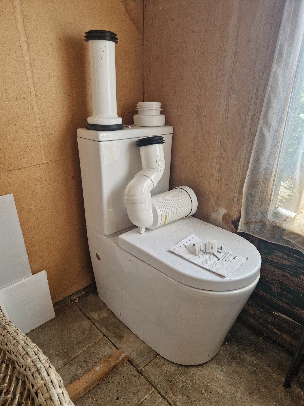 TEAB Duoblok toilet, Ophalen, Toilet
