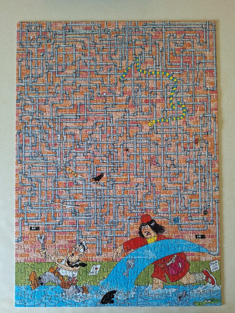 Expert puzzel Jan van Haasteren, Hobby en Vrije tijd, Denksport en Puzzels, Ophalen of Verzenden, 500 t/m 1500 stukjes, Zo goed als nieuw