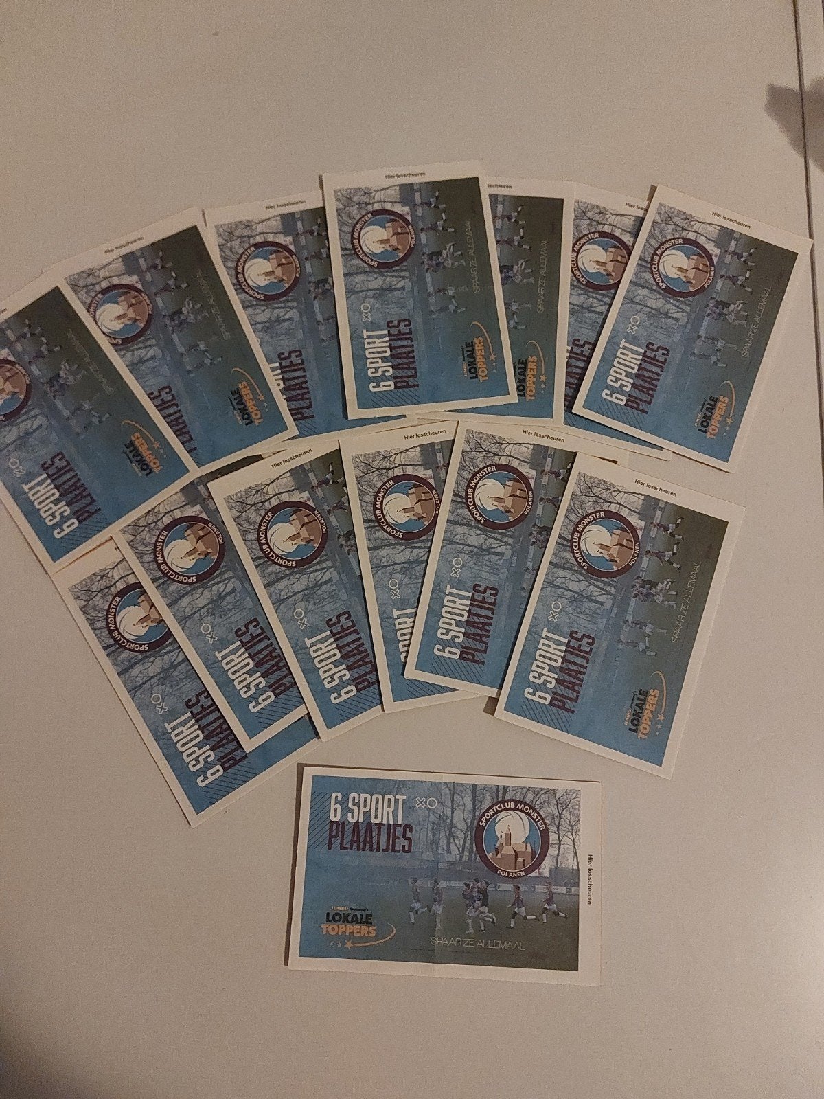 Jumbo Lokale Toppers Sport Plaatjes - Sportclub Monster, Ophalen, Nieuw, Meerdere plaatjes