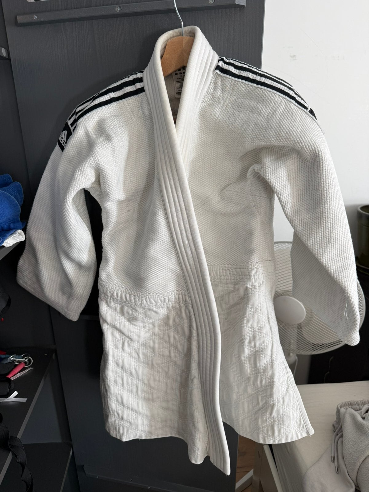 Judo pak adidas j930s maat 155, Maat XS of kleiner, Ophalen of Verzenden, Gebruikt, Judo